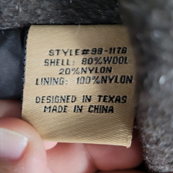 POWDER RIVER | Panhandle Slim Montana wool button up vest - Picture 6 of 8